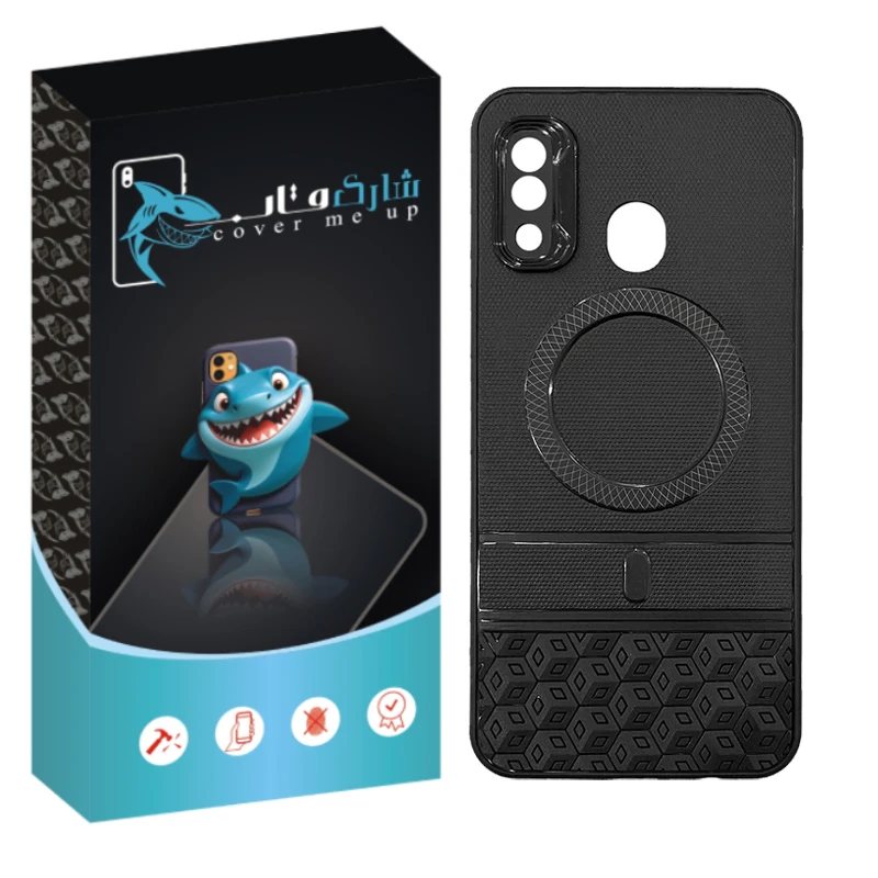 کاور شارک قاب مدل تاس مناسب برای گوشی موبایل سامسونگ Galaxy A20 / A30