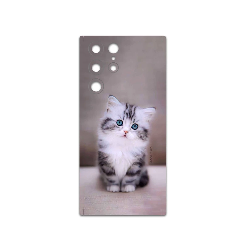 برچسب پوششی ماهوت مدل Cat-2 مناسب برای گوشی موبایل سامسونگ Galaxy S22 Ultra 5G