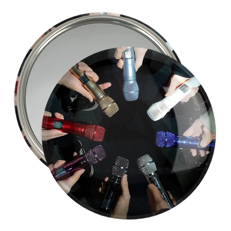 آینه جیبی خندالو مدل گروه ایتیز ATEEZ  کد 21299