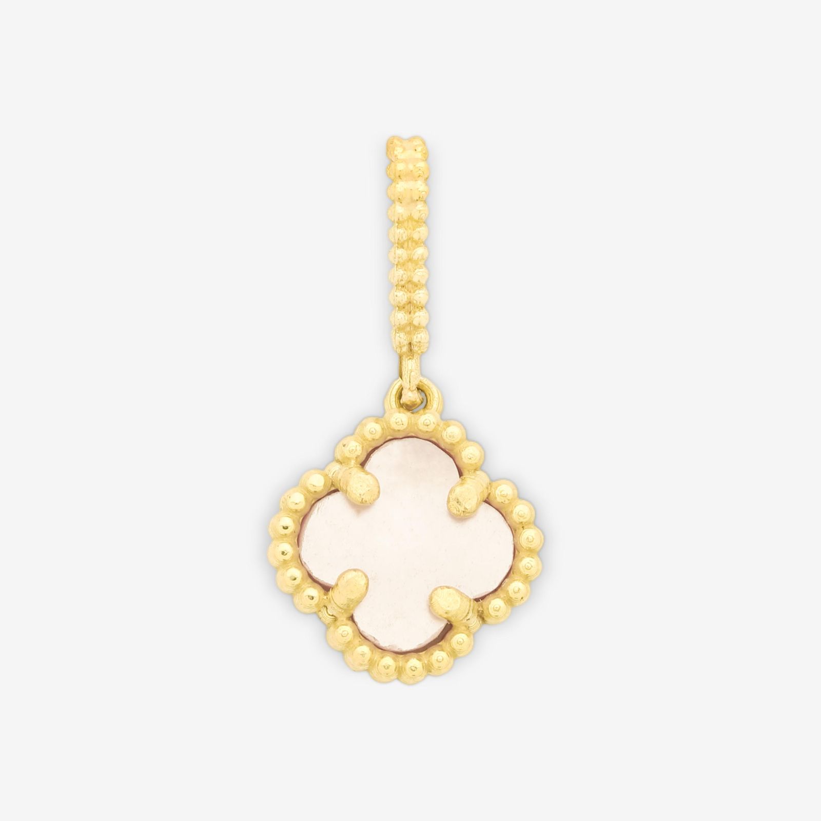 آویز گردنبند طلا 18 عیار زنانه روبی آرت گالری طرح ونکلیف کد 330139 - - 1