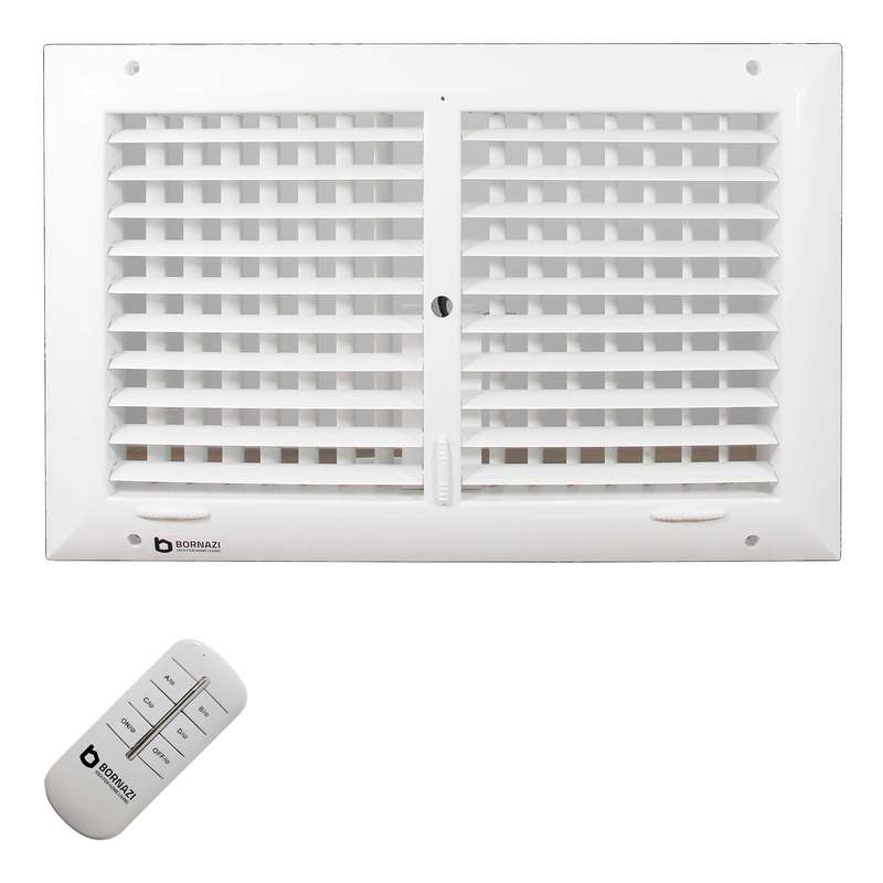 دریچه کانال کولر مدل 50x20 به همراه ریموت