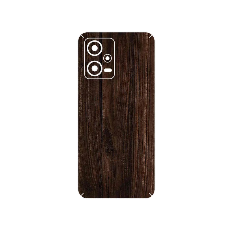 برچسب پوششی ماهوت مدل Dark_Walnut_Wood مناسب برای گوشی موبایل شیائومی Redmi Note 12 5G