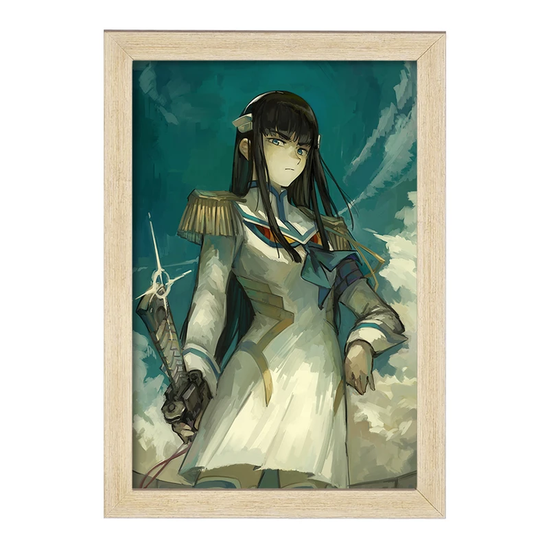 تابلو خندالو مدل ساتسوکی انیمه کیل لا کیل کد 32338