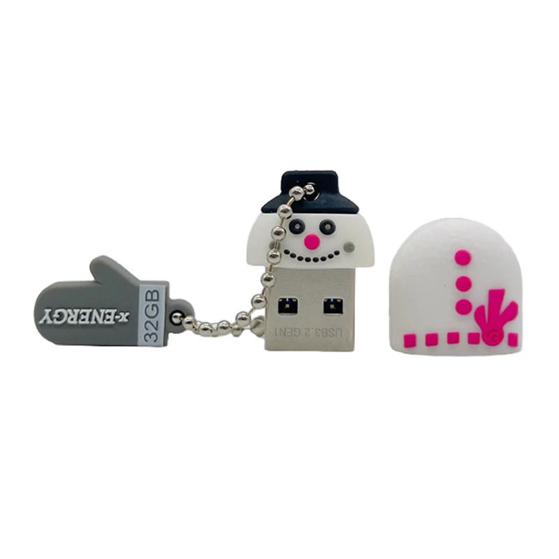  فلش مموری ایکس-انرژی مدل USB3.0 Snowman ظرفیت 32 گیگابایت