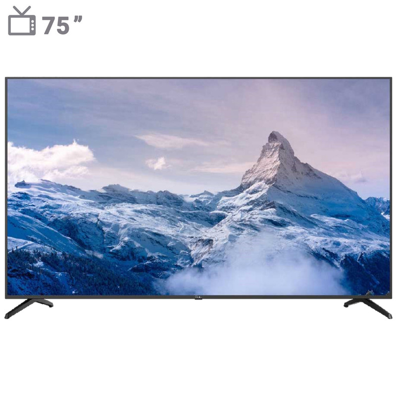 تلویزیون ای ای دی هوشمند جی پلاس مدل 75MU722N سایز 75 اینچ