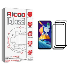 ricoo +HD Screen Protector For Samsung Galaxy M11 Pack Of 3