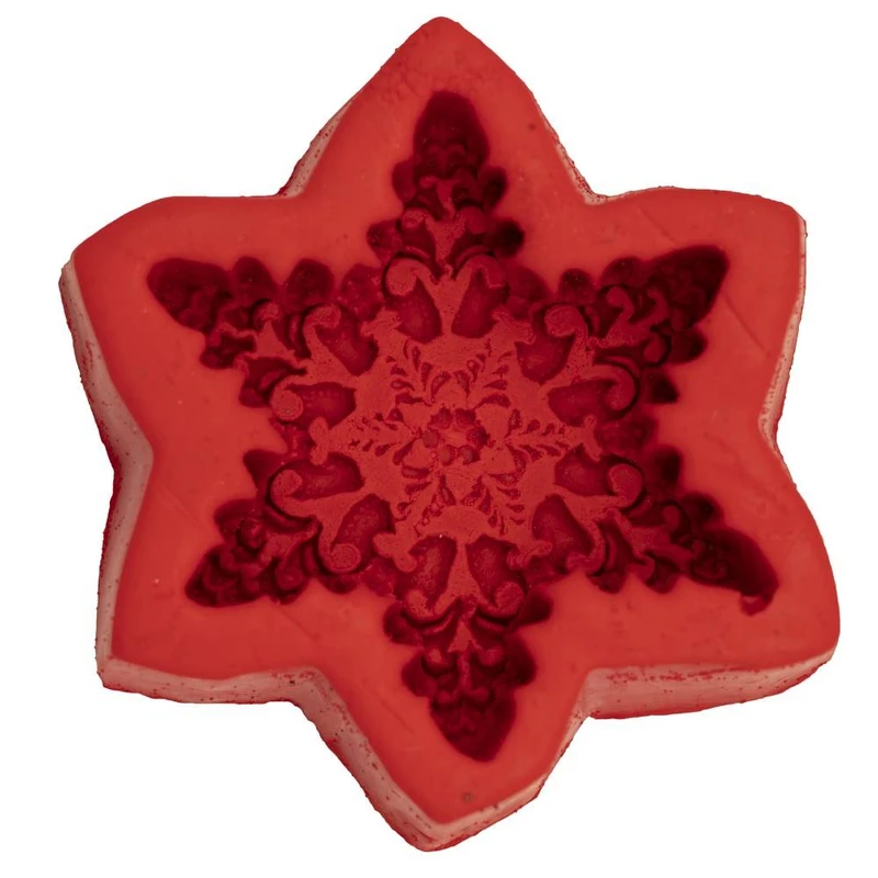 قالب شکلات مدل مالد فوندانت طرح مولد دانه برف بزرگ کد M31