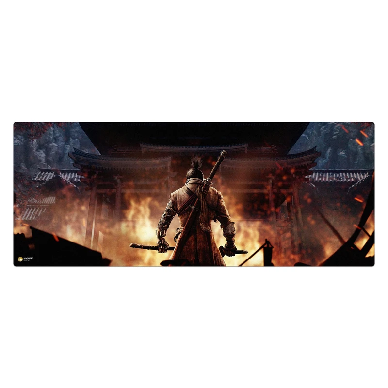 ماوس پد هومرو مدل HX567 طرح Sekiro Shadows Die Twice سایز 40x100 سانتی‌متر