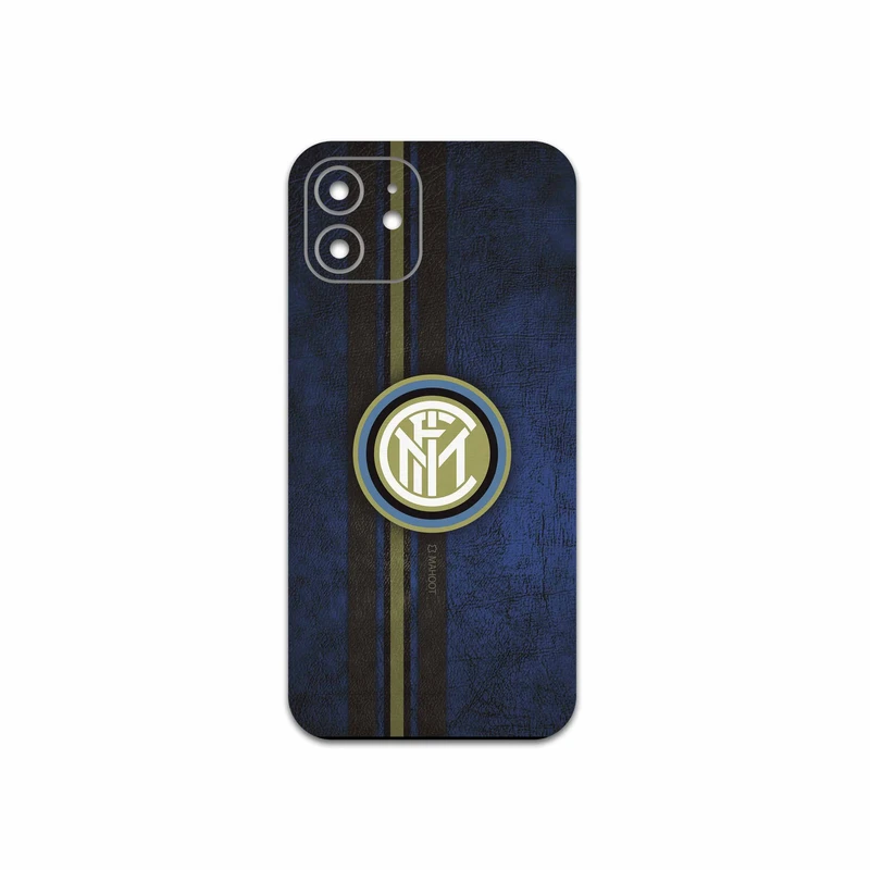 برچسب پوششی ماهوت مدل Inter-Milan مناسب برای گوشی موبایل اپل iPhone 12