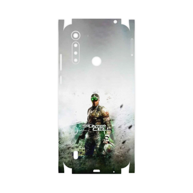 برچسب پوششی ماهوت مدل splintercell Game Series-FullSkin مناسب برای گوشی موبایل موتورولا Moto G8 Power Lite