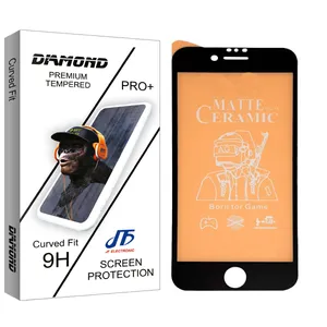 JF Diamond glass Screen Protector For Apple Iphone 6/ 7/ 8