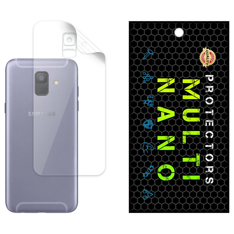 محافظ پشت گوشی  شفاف نانو هیدروژل مولتی نانو مدل X-F1T مناسب برای گوشی موبایل سامسونگ Galaxy A6 2018