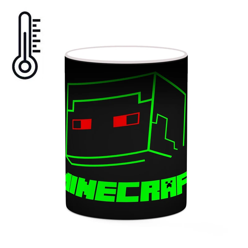 ماگ حرارتی کاکتی طرح ماینکرافت minecraft مدل mgh41585