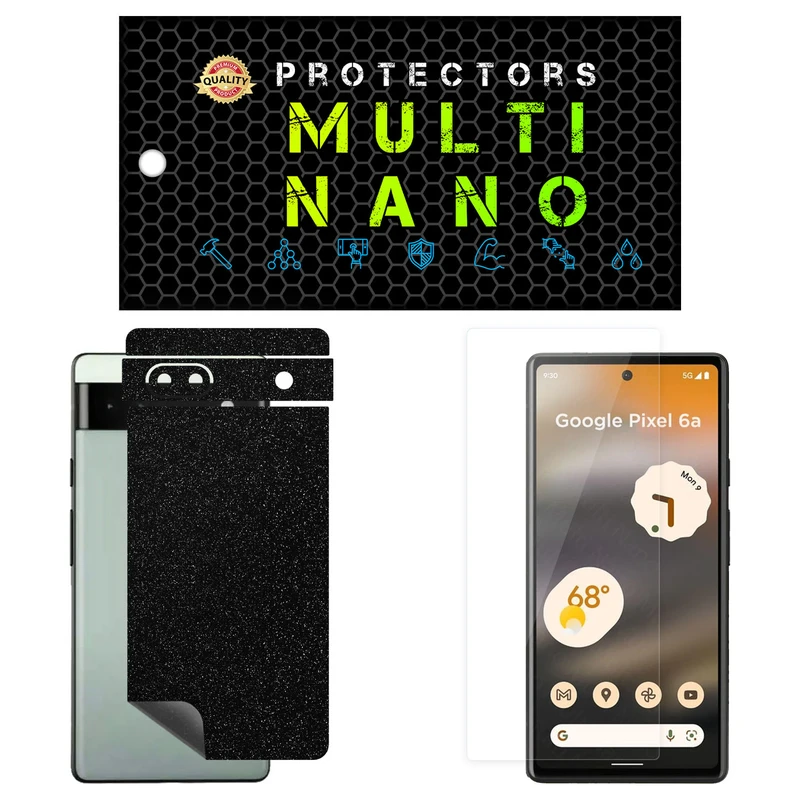 محافظ صفحه نمایش مولتی نانو مدل X-SFG مناسب برای گوشی موبایل گوگل Pixel 6A به همراه برچسب پوششی