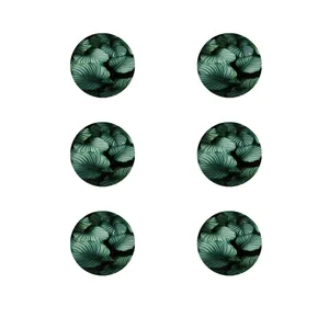 زیر لیوانی طرح گلبرگ کد 8535 بسته 6 عددی