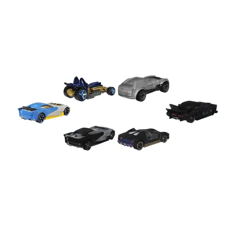 ماشین بازی هات ویلز مدل Batman Character Cars کد HBY35 مجموعه 6 عددی