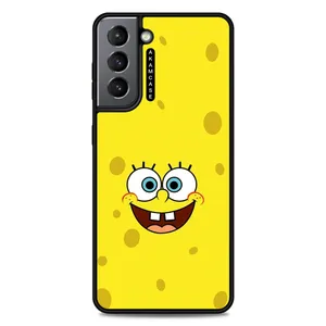 AKAM AMC-WSGS21-SPONGE BOB4 Cover For Samsung Galaxy S21