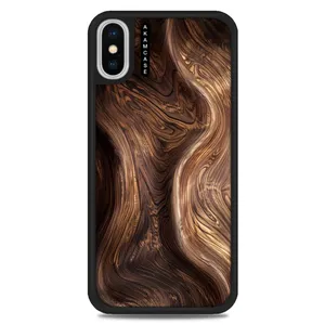 AKAM AMC-WAXSM-WOOD-8 Cover For Apple iPhone Xs Max