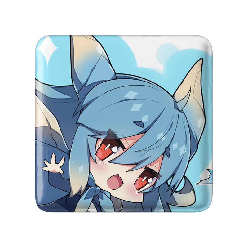 مگنت خندالو طرح بازی شکارچی هیولا (Monster Hunter) مدل مربعی کد 33281