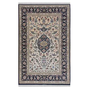 فرش دستبافت سه و نیم متری اصفهان آبتین کد 955