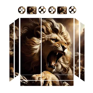 برچسب پلی استیشن ۴ فت مدل lion 01 مجموعه 16 عددی