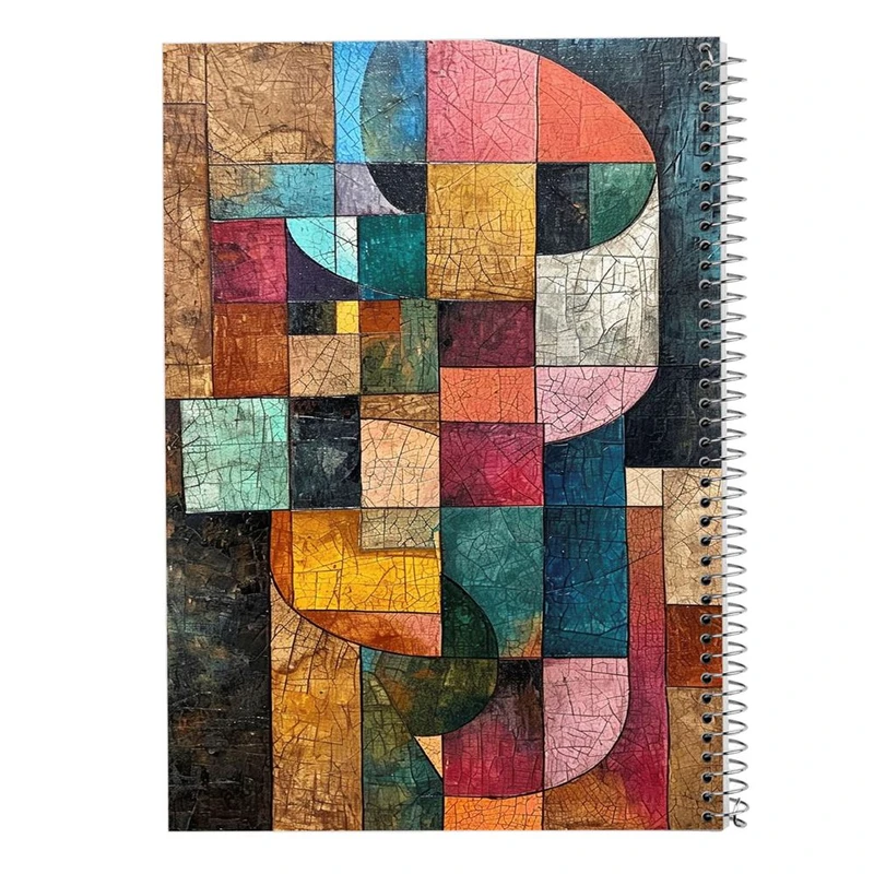 دفتر نقاشی 50 برگ مدوپد مدل اشکال فانتزی کد DF16357