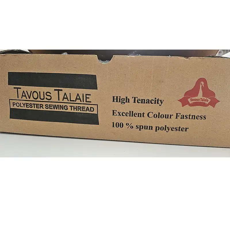 دوک نخ خیاطی طاووس طلایی کد 1053