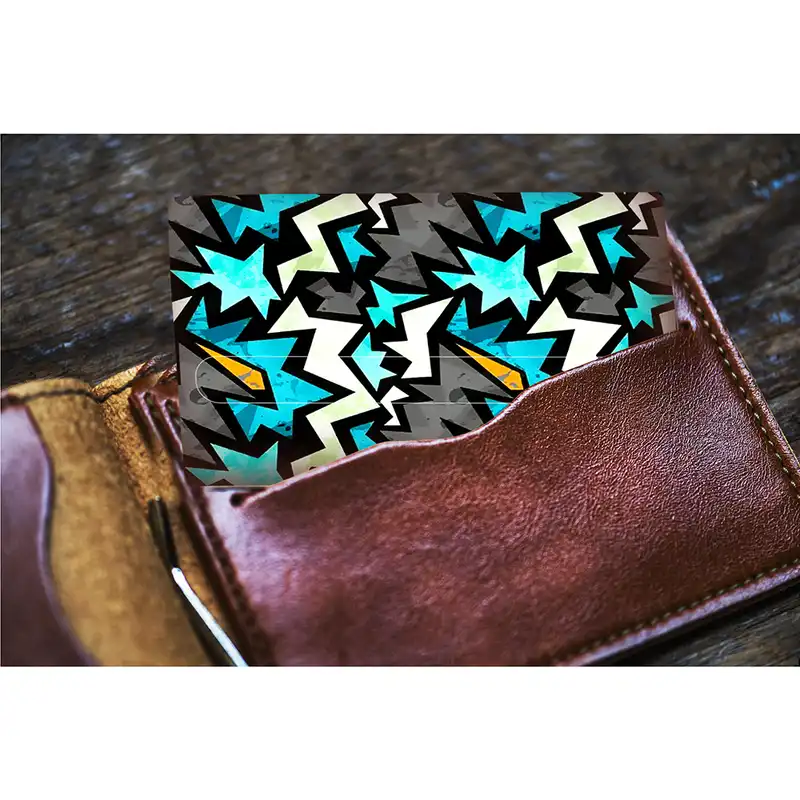 استیکر کارت پیکسل میکسل مدل شیشه شکسته فانتزی کد B47