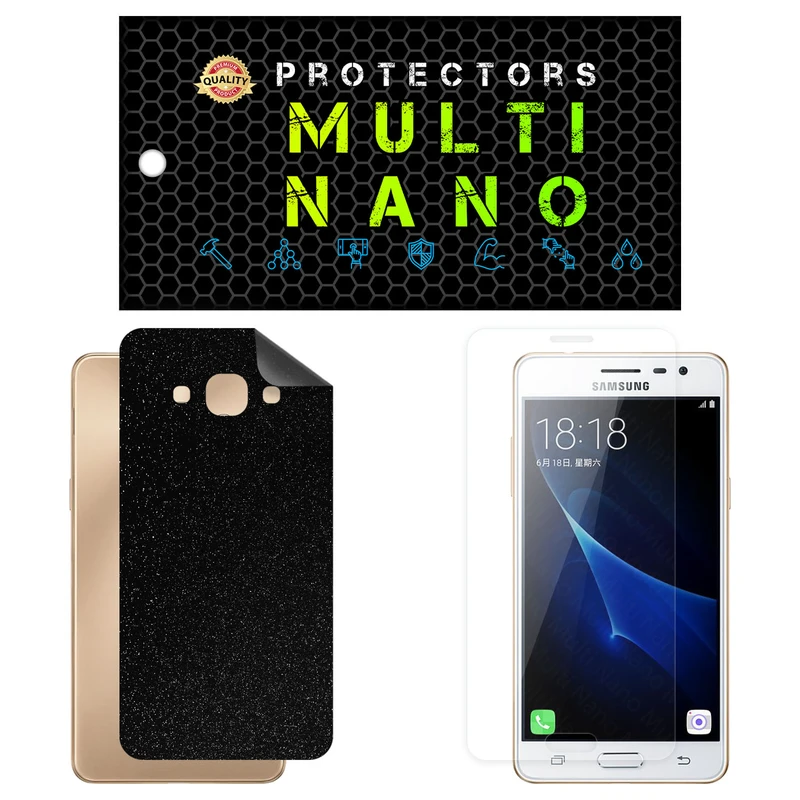 محافظ صفحه نمایش مولتی نانو مدل X-SFG مناسب برای گوشی موبایل سامسونگ Galaxy J3 Pro به همراه برچسب پوششی