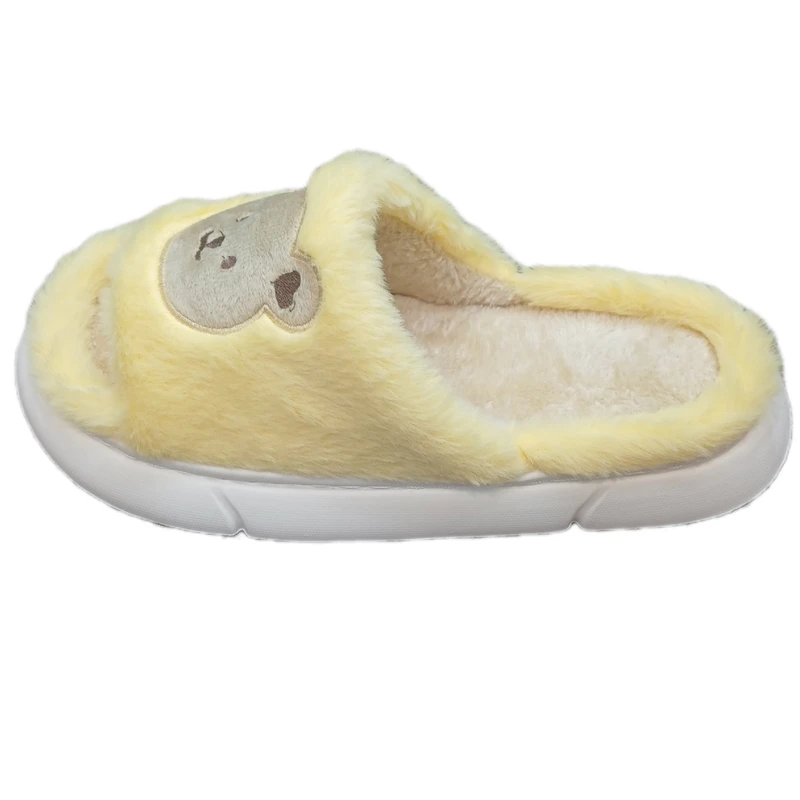 دمپایی حوله‌ای مدل پولیشی تدی