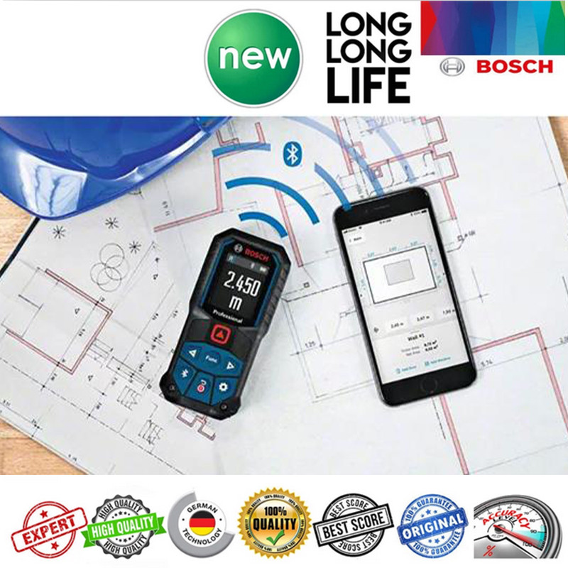 متر لیزری بوش مدل هوشمند حرفه ای GLM 50-27 C