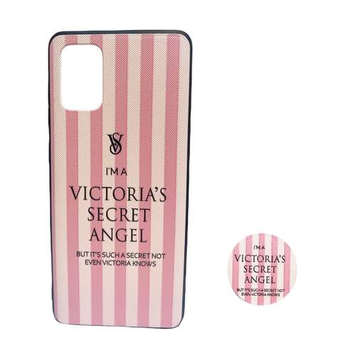 کاور ویکتوریا سکرت مدل 001 مناسب برای گوشی موبایل سامسونگ Galaxy A71 به همراه پایه نگهدارنده