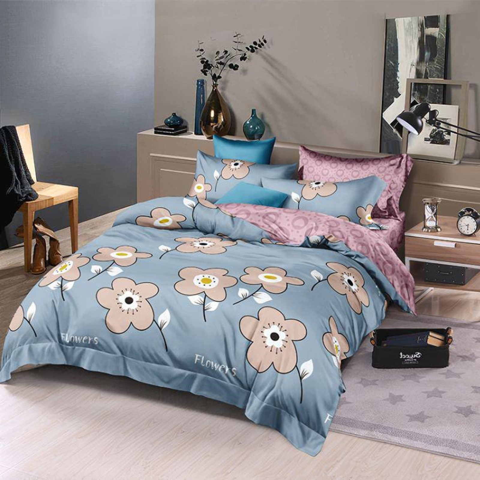 سرویس خواب کوکو جم مدل براش ابیگل 120 یک نفره 4 تکه