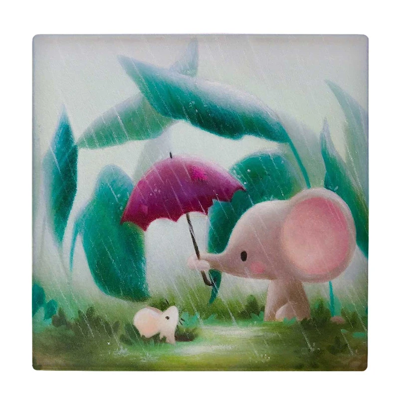 زیر لیوانی طرح موش و فیل کوچولو کد    3655381_1620