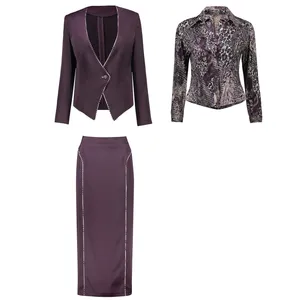 ست 3 تکه لباس رسمی زنانه مدل ۰۰۰۴