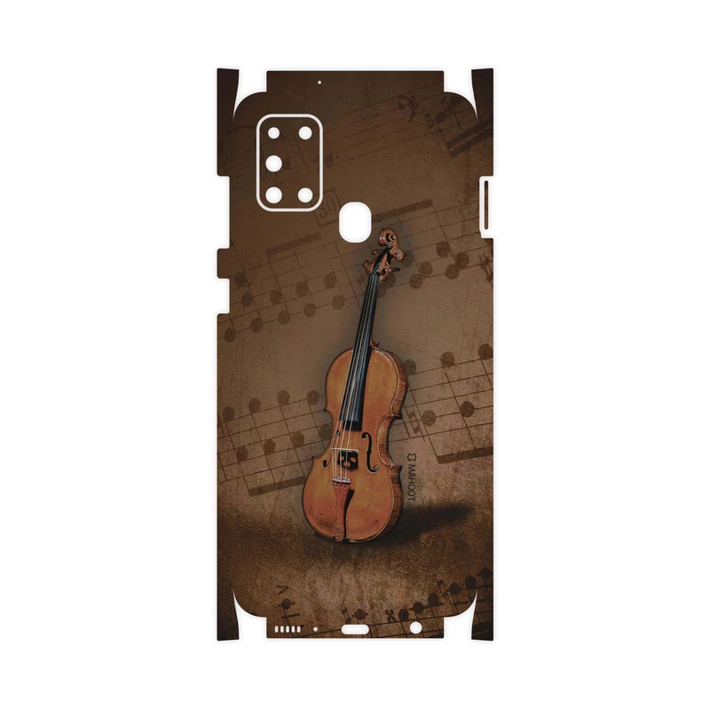 برچسب پوششی ماهوت مدل Violin-Instrument-FullSkin مناسب برای گوشی موبایل سامسونگ Galaxy A21s