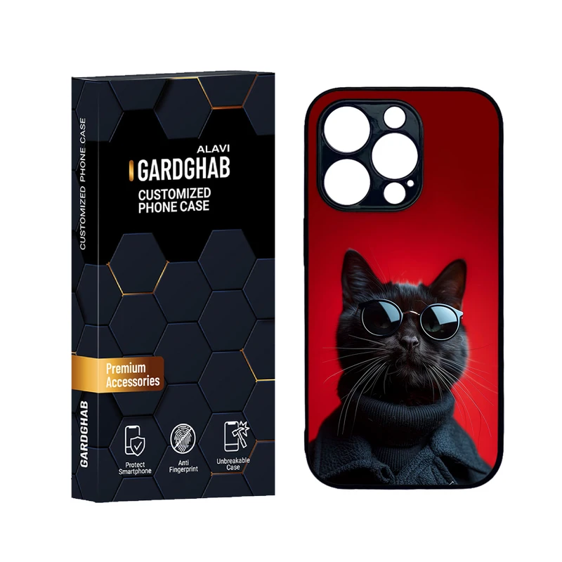 کاور گارد قاب علوی مدل دورژله ای کارتنی و انیمه مناسب برای گوشی موبایل اپل iPhone 14 Pro Max