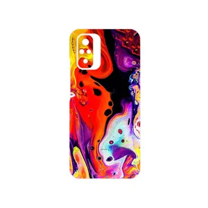 MAHOOT Abstract Oil Art Cover Sticker for Xiaomi Redmi Note 10s