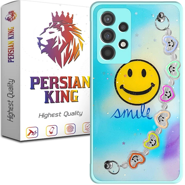 کاور پرشین کینگ مدل Smile مناسب برای گوشی موبایل سامسونگ Galaxy A32 5G / A13 4G