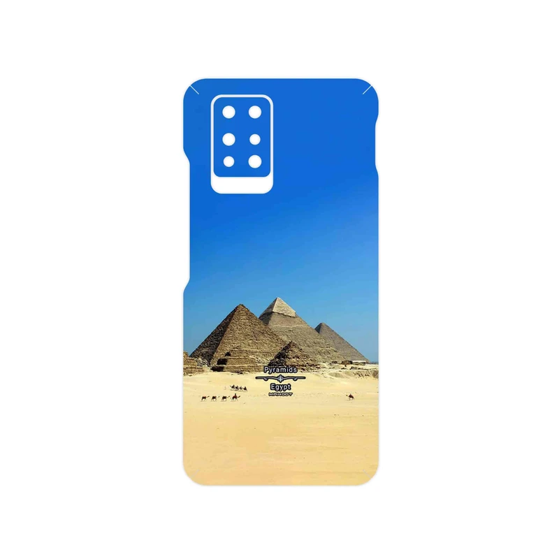 برچسب پوششی ماهوت مدل Pyramids of Egypt مناسب برای گوشی موبایل اینفینیکس Note 10 Pro
