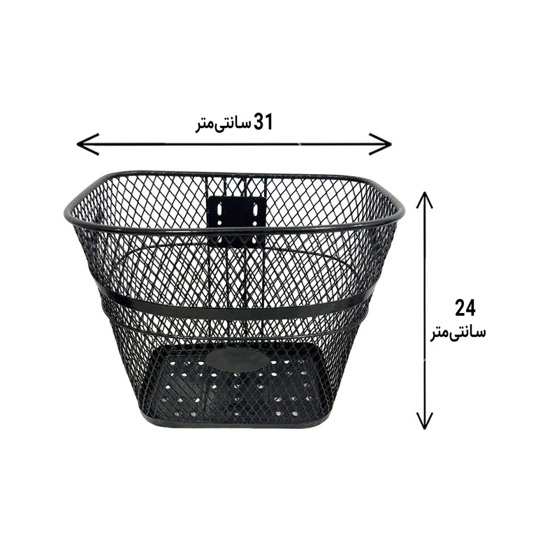 سبد دوچرخه مدل توری