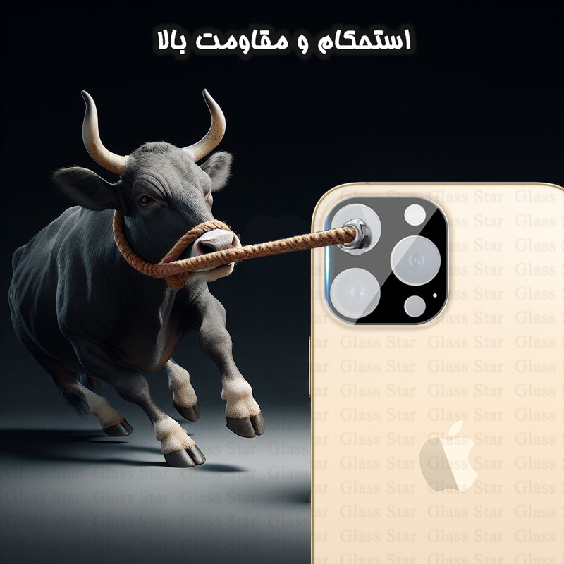 محافظ لنز دوربین گلس استار مدل LENSFS مناسب برای گوشی موبایل اپل  iPhone 12 Pro Max