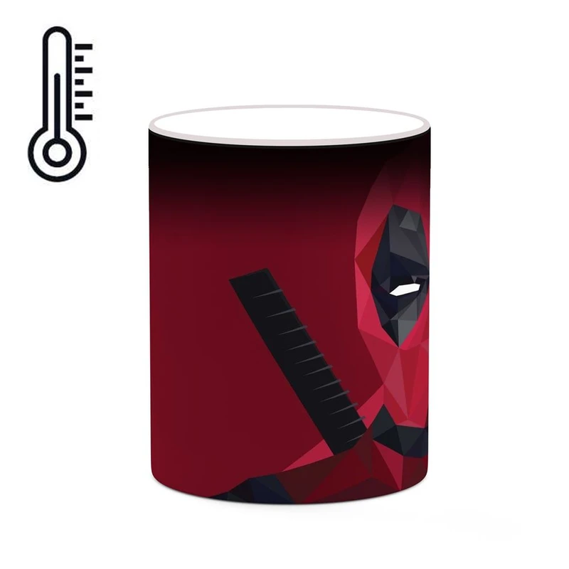 ماگ حرارتی کاکتی مدل ددپول Deadpool کد mgh38398