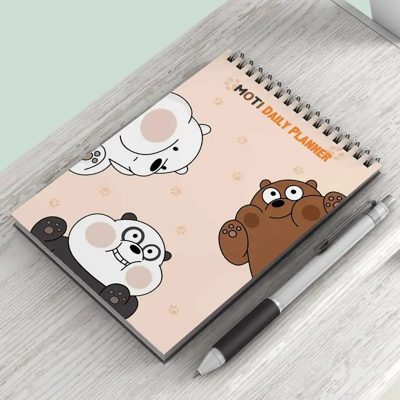 دفتر برنامه ریزی موتی مدل روزانه طرح پاندا