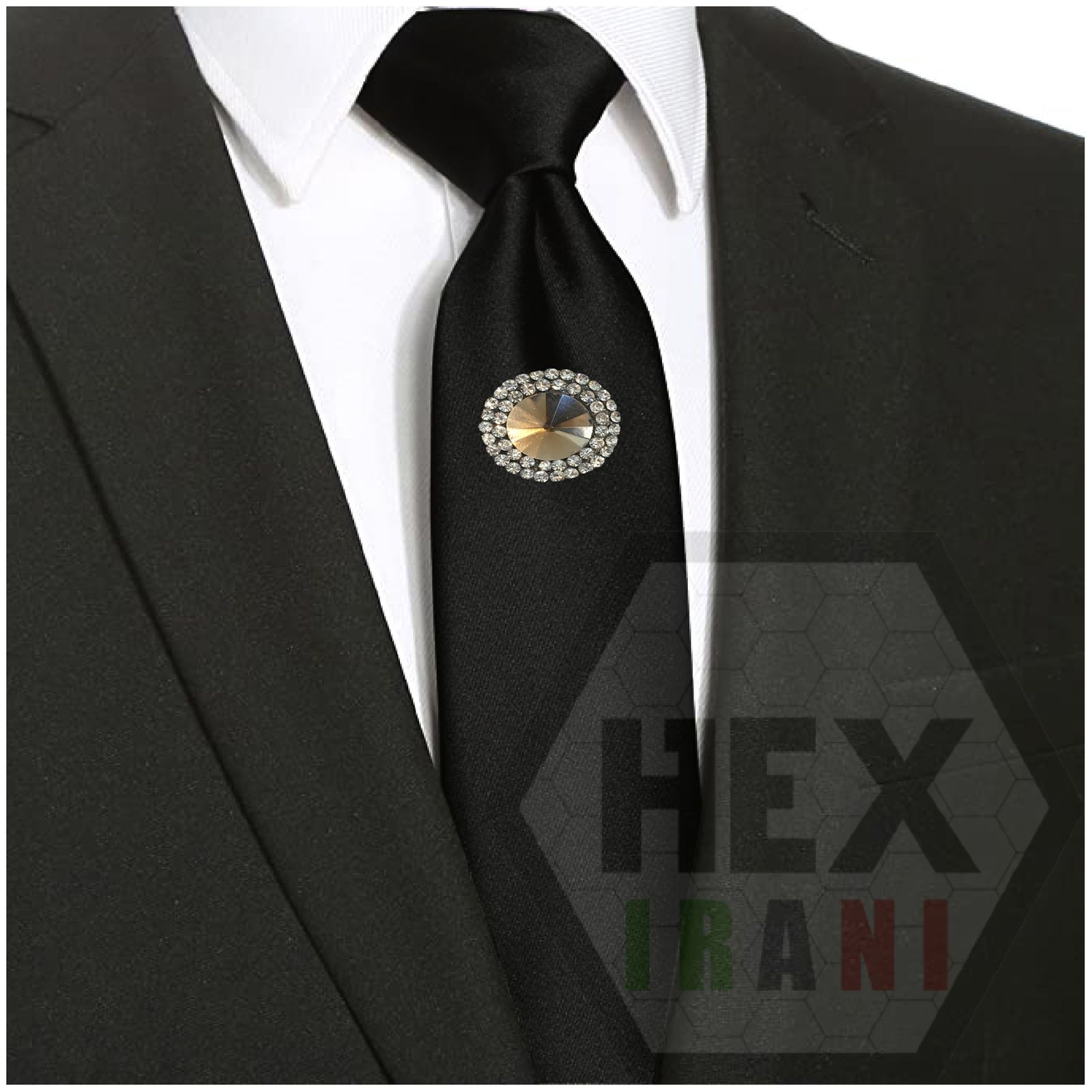 کراوات مردانه هکس ایران مدل KT-322 -  - 3