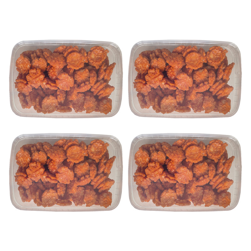 چیپس میگو - 1000 گرم بسته 4 عددی