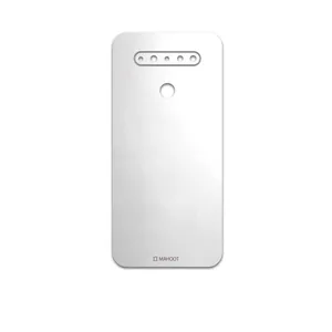 MAHOOT Metallic-White Cover Sticker for LG K51S