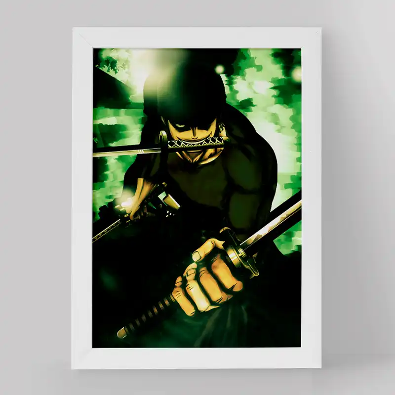 تابلو خندالو مدل زورو انیمه وان پیس One Piece کد 17269