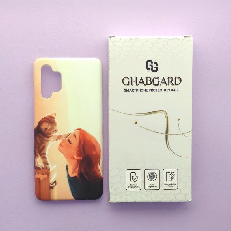 کاور قاب گارد مدل دخترانه مناسب برای گوشی موبایل سامسونگ Galaxy A32 4G