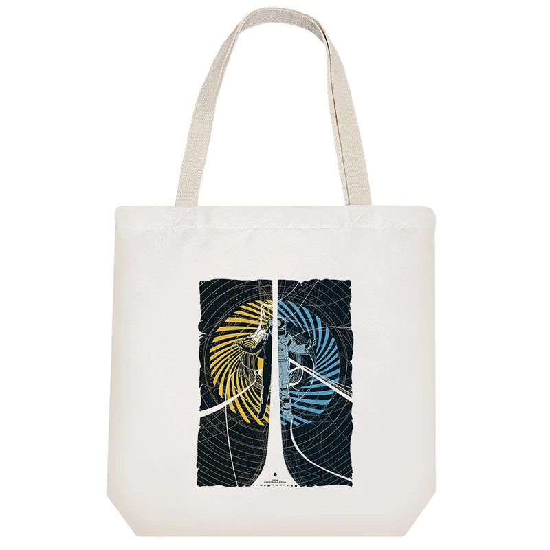 ساک خرید خندالو مدل فیلم در میان ستارگان Interstellar  کد 6129